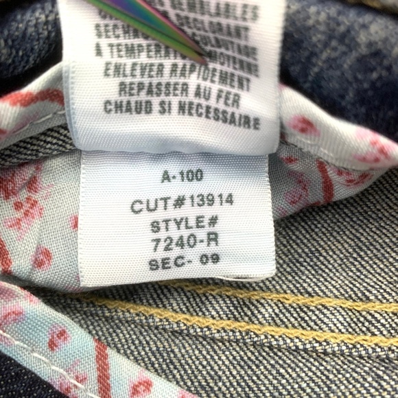 🚫SOLD! 👖I•AEO🦅•I Limited Blue Issued Crop Jean - Picture 7 of 8